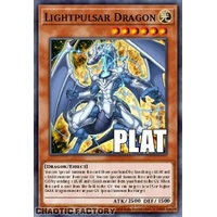 RA04-EN176 Lightpulsar Dragon Platinum Secret Rare 1st Edition NM