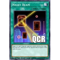 RA04-EN182 Night Beam Quarter Century Secret Rare 1st Edition NM