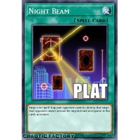 RA04-EN182 Night Beam Platinum Secret Rare 1st Edition NM