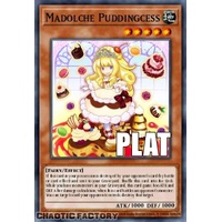 RA04-EN186 Madolche Puddingcess Platinum Secret Rare 1st Edition NM