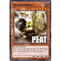 RA04-EN187 Geargiarmor Platinum Secret Rare 1st Edition NM