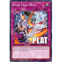 RA04-EN190 Void Trap Hole Platinum Secret Rare 1st Edition NM