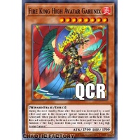 RA04-EN194 Fire King High Avatar Garunix Quarter Century Secret Rare 1st Edition NM