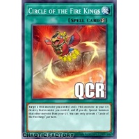 RA04-EN195 Circle of the Fire Kings Quarter Century Secret Rare 1st Edition NM