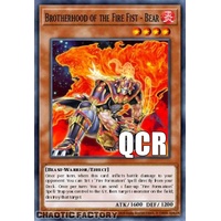 RA04-EN198 Brotherhood of the Fire Fist - Bear Quarter Century Secret Rare 1st Edition NM