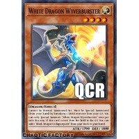 RA04-EN203 White Dragon Wyverburster Quarter Century Secret Rare 1st Edition NM
