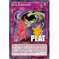RA04-EN218 Xyz Universe Platinum Secret Rare 1st Edition NM