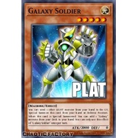 RA04-EN219 Galaxy Soldier Platinum Secret Rare 1st Edition NM
