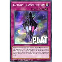 RA04-EN220 Tachyon Transmigration Platinum Secret Rare 1st Edition NM