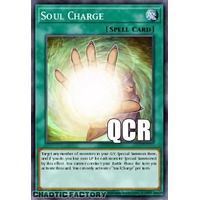 RA04-EN222 Soul Charge Quarter Century Secret Rare 1st Edition NM