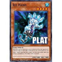 RA04-EN225 Ice Hand Platinum Secret Rare 1st Edition NM