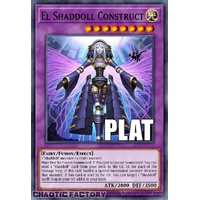 RA04-EN229 El Shaddoll Construct Platinum Secret Rare 1st Edition NM