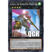 RA04-EN230 Castel, the Skyblaster Musketeer Quarter Century Secret Rare 1st Edition NM