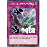 RA04-EN232 Sinister Shadow Games Quarter Century Secret Rare 1st Edition NM
