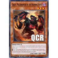 RA04-EN234 Cir, Malebranche of the Burning Abyss Quarter Century Secret Rare 1st Edition NM