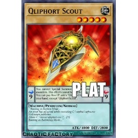 RA04-EN236 Qliphort Scout Platinum Secret Rare 1st Edition NM