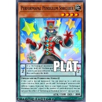 RA04-EN242 Performapal Pendulum Sorcerer Platinum Secret Rare 1st Edition NM