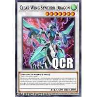 RA04-EN249 Clear Wing Synchro Dragon Quarter Century Secret Rare 1st Edition NM