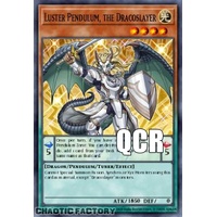 RA04-EN252 Luster Pendulum, the Dracoslayer Quarter Century Secret Rare 1st Edition NM