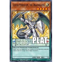 RA04-EN252 Luster Pendulum, the Dracoslayer Platinum Secret Rare 1st Edition NM
