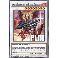 RA04-EN253 Ignister Prominence, the Blasting Dracoslayer Platinum Secret Rare 1st Edition NM