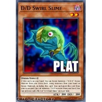 RA04-EN258 D/D Swirl Slime Platinum Secret Rare 1st Edition NM