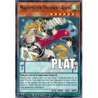 RA04-EN260 Majespecter Unicorn - Kirin Platinum Secret Rare 1st Edition NM