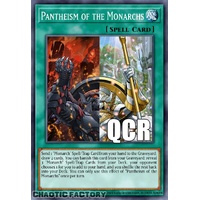 RA04-EN261 Pantheism of the Monarchs Quarter Century Secret Rare 1st Edition NM
