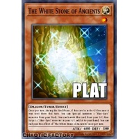 RA04-EN267 The White Stone of Ancients Platinum Secret Rare 1st Edition NM