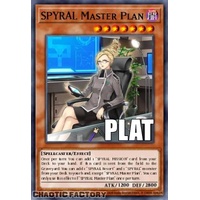 RA04-EN276 SPYRAL Master Plan Platinum Secret Rare 1st Edition NM