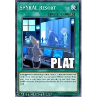 RA04-EN277 SPYRAL Resort Platinum Secret Rare 1st Edition NM