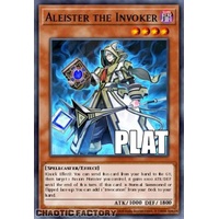 RA04-EN278 Aleister the Invoker Platinum Secret Rare 1st Edition NM