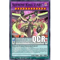 RA04-EN284 Supreme King Z-ARC Quarter Century Secret Rare 1st Edition NM