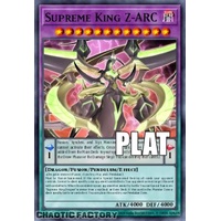 RA04-EN284 Supreme King Z-ARC Platinum Secret Rare 1st Edition NM