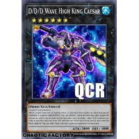 RA04-EN290 D/D/D Wave High King Caesar Quarter Century Secret Rare 1st Edition NM