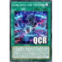 RA04-EN294 Link into the VRAINS! Quarter Century Secret Rare 1st Edition NM