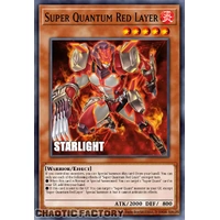 RA05-EN008 Super Quantum Red Layer Starlight Rare 1st Edition NM