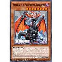 RA05-EN019 Albion the Shrouded Dragon Starlight Rare 1st Edition NM