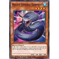 RA05-EN020 Night Sword Serpent Ultra Rare 1st Edition NM