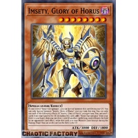 RA05-EN027 Imsety, Glory of Horus Ultimate Rare 1st Edition NM