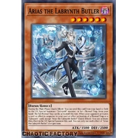 RA05-EN028 Arias the Labrynth Butler Secret Rare 1st Edition NM