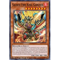 RA05-EN031 Sacred Fire King Garunix Platinum Rare 1st Edition NM
