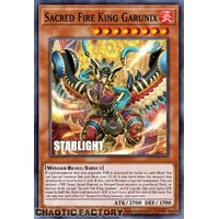 RA05-EN031 Sacred Fire King Garunix Starlight Rare 1st Edition NM
