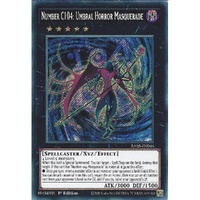 RA05-EN046 Number C104: Umbral Horror Masquerade Secret Rare 1st Edition NM