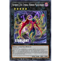 RA05-EN046 Number C104: Umbral Horror Masquerade Starlight Rare 1st Edition NM
