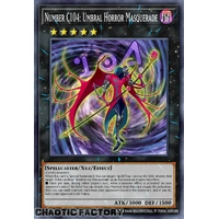 RA05-EN046 Number C104: Umbral Horror Masquerade Ultra Rare 1st Edition NM