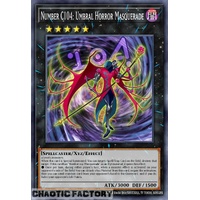 RA05-EN046 Number C104: Umbral Horror Masquerade Ultimate Rare 1st Edition NM