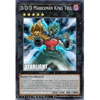 RA05-EN047 D/D/D Marksman King Tell Starlight Rare 1st Edition NM