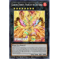 RA05-EN052 Garunix Eternity, Hyang of the Fire Kings Starlight Rare 1st Edition NM