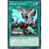 RA05-EN062 Quick Launch Starlight Rare 1st Edition NM